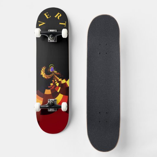 Create Your Own Vert Tricks Colors スケートボード (正面)