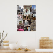 Create your Own Vision Board Manifestation 2025 ポスター (キッチン)