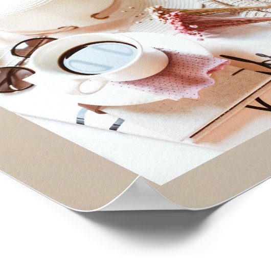 Create Your Own Vision Board Manifesting 2025 ポスター (角)