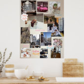 Create Your Own Vision Board Manifesting 2025 ポスター (キッチン)