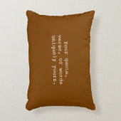 Create Your Own Warm Chocolate  アクセントクッション (正面(垂直))