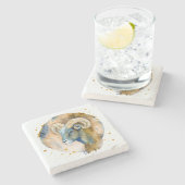 Create Your Own Watercolor Aries ストーンコースター (横)