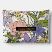 Create your own Watercolor stylish branding アクセサリーポーチ (正面)