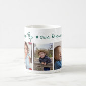 Create Your Own We Love You ポップ・アートの 5 Photo Colla コーヒーマグカップ (中央)