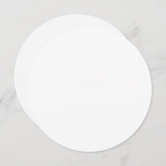 Create Your Own wedding custom  サンキューカード (正面/裏面)