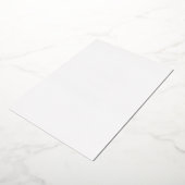 Create Your Own wedding custom  箔シーズンカード (回転した状態)