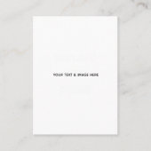 Create Your Own wedding custom Flat Note Card コーリングカード (正面)