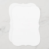 Create Your Own wedding custom Flat Note Card ノートカード (正面/裏面)