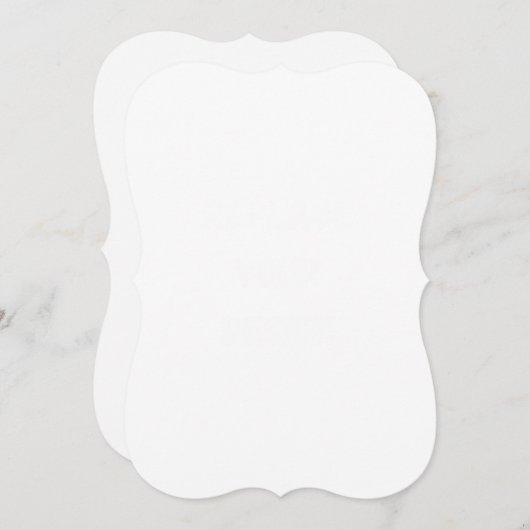 Create Your Own wedding custom Flat Note Card ノートカード (正面/裏面)