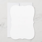 Create Your Own wedding custom Flat Note Card ノートカード (正面)
