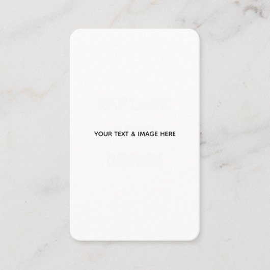 Create Your Own wedding custom Flat Note Card 名刺 (正面)