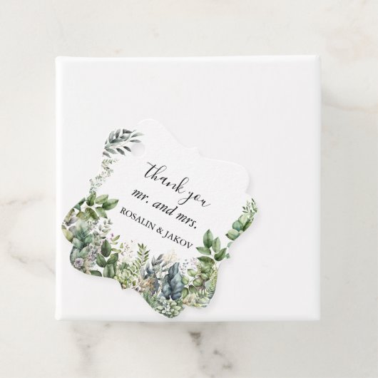 Create Your Own wedding eucalyptus フェイバータグ (インサイチュ)