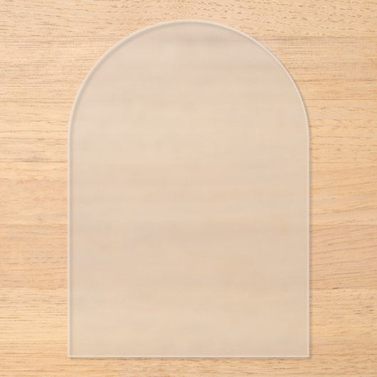  Create Your Own wedding invitations アクリル招待状 (正面)