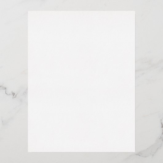  Create Your Own wedding invitations 箔招待状ポストカード (正面)