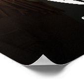 Create Your Own Wedding Photo Sign ポスター (角)