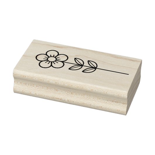 Create Your Own Whimsical Flower Floral ラバースタンプ (スタンプ)