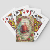 Create Your Own Whimsical Red Top Hat トランプ (裏面)