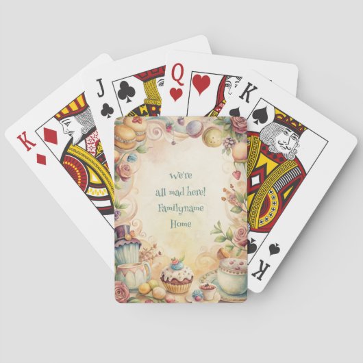 Create Your Own Whimsical Tea Party Cakes トランプ (裏面)
