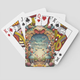 Create Your Own Whimsical Tweedle Girls トランプ