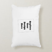 Create Your Own white  アクセントクッション (正面(垂直))