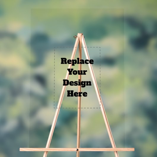 Create Your Own white  アクリルサイン (ニュートラル)