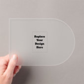 Create Your Own white  アクリル招待状 (インサイチュ (ポータブル))