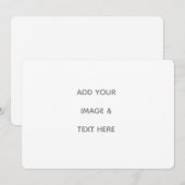 Create Your Own white  アドバイスカード (正面/裏面)