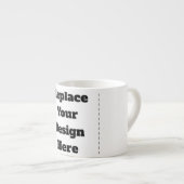 Create Your Own white エスプレッソカップ (正面右)