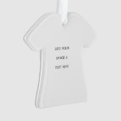 Create Your Own white  オーナメント (正面)