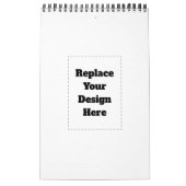 Create Your Own white  カレンダー (カバー)