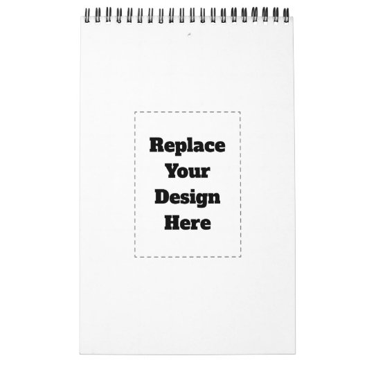 Create Your Own white  カレンダー (カバー)