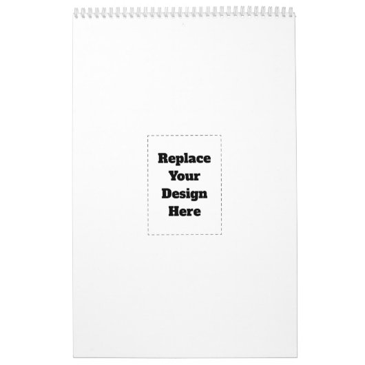 Create Your Own white  カレンダー (カバー)