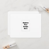 Create Your Own white カード (正面/裏面インサイチュ)