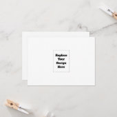 Create Your Own white カード (正面/裏面インサイチュ)