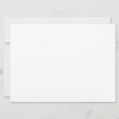 Create Your Own white  カード (裏面)