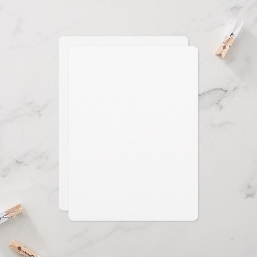 Create Your Own white カード (正面/裏面インサイチュ)