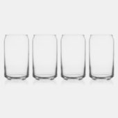 Create Your Own white  ガラス缶 (右)
