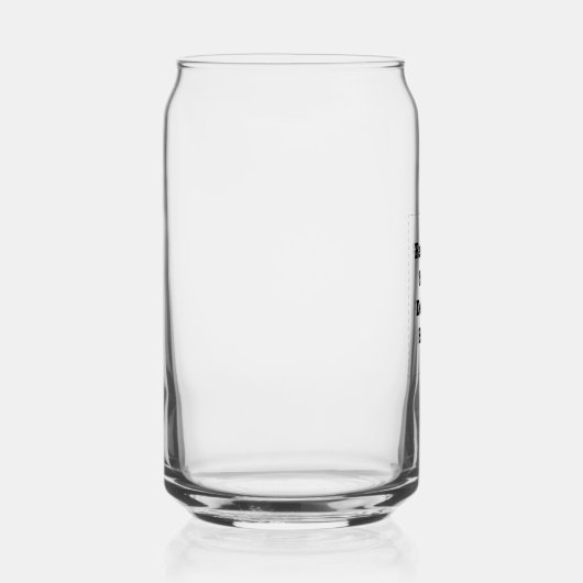 Create Your Own white  ガラス缶 (右)