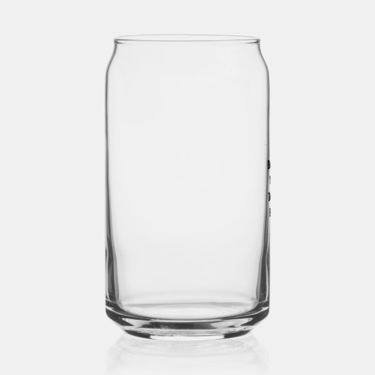 Create Your Own white  ガラス缶 (右)