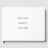Create Your Own white  ゲストブック (正面)