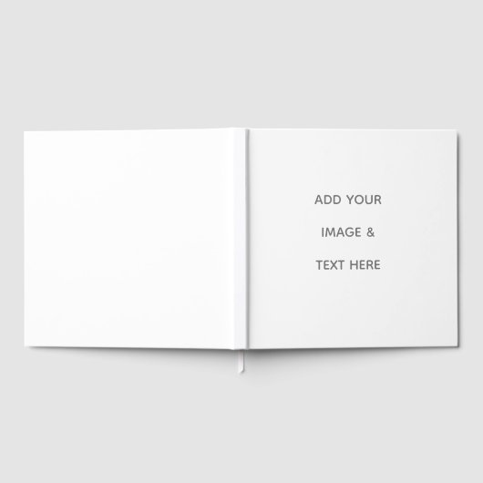 Create Your Own white  ゲストブック (全面)