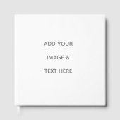 Create Your Own white  ゲストブック (正面)