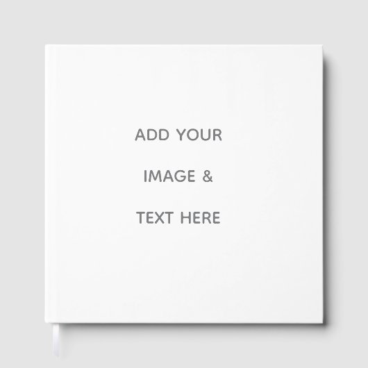 Create Your Own white  ゲストブック (正面)