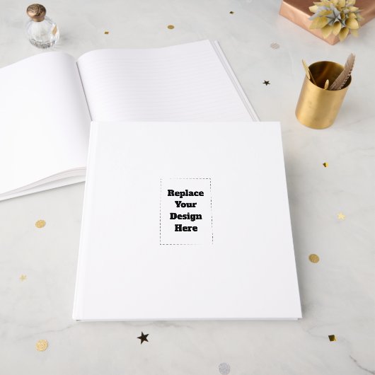 Create Your Own white ゲストブック (正面見開き)