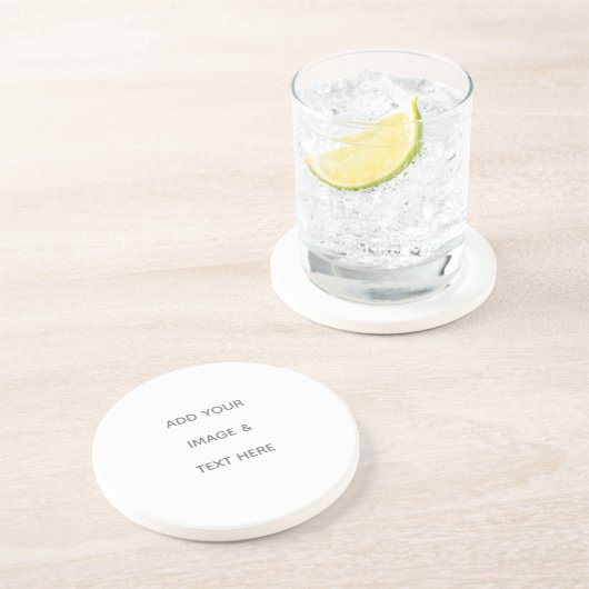 Create Your Own white コースター (側面)