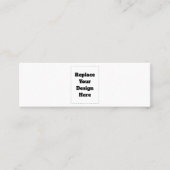 Create Your Own white  コーリングカード (正面)