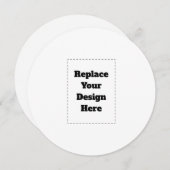 Create Your Own white シーズンカード (正面/裏面)