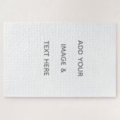 Create Your Own white  ジグソーパズル (横)