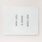 Create Your Own white  ジグソーパズル (横)