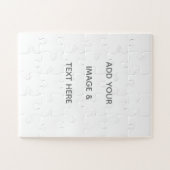 Create Your Own white  ジグソーパズル (横)